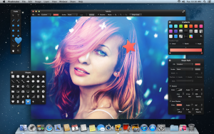 chica-pelo-rosa-pixelmator