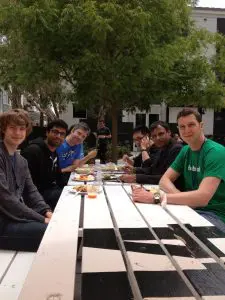 Comiendo con mis padawans de Facebook Comiendo con mis padawans de Facebook