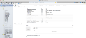 Configuración archivos a recibir via AirDrop