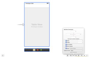 Novedades en Xcode 5 6 Añadir restricciones al layout en Xcode 5