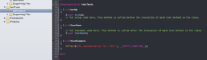 Novedades en Xcode 5 5 Permite ejecutar todos los tests o individualmente