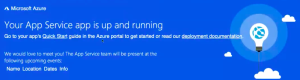 Web Apps en Azure