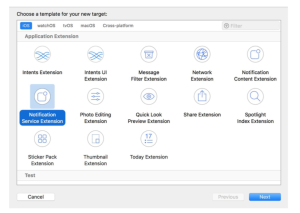 Notification-Service-Extension iOS Rich Notifications