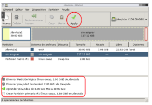máquina virtual Linux en Virtual