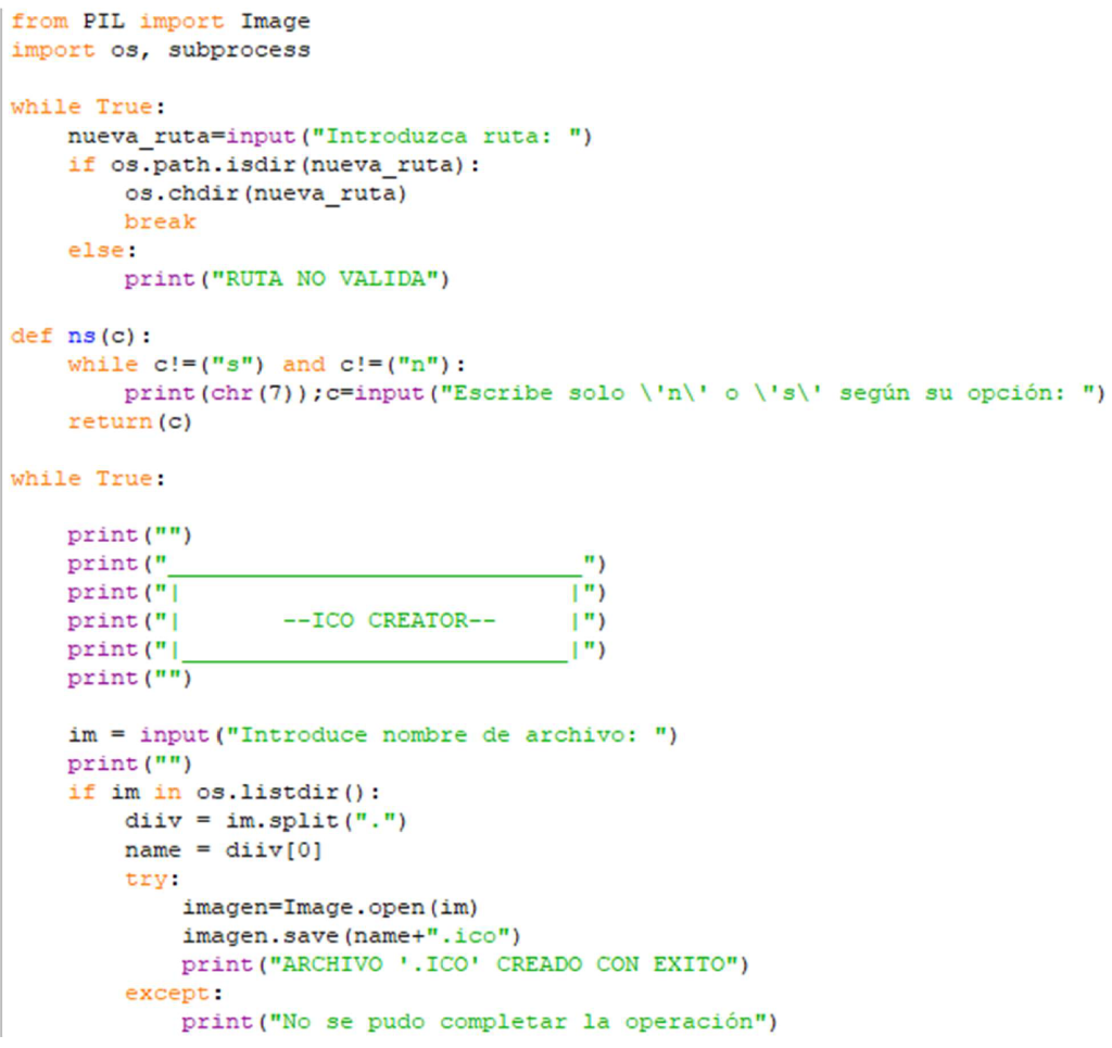creando iconos con PIL
