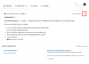 curriculum personalizado en GitHub