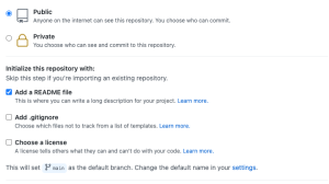 Crea un archivo README en tu repositorio