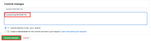 curriculum personalizado en GitHub