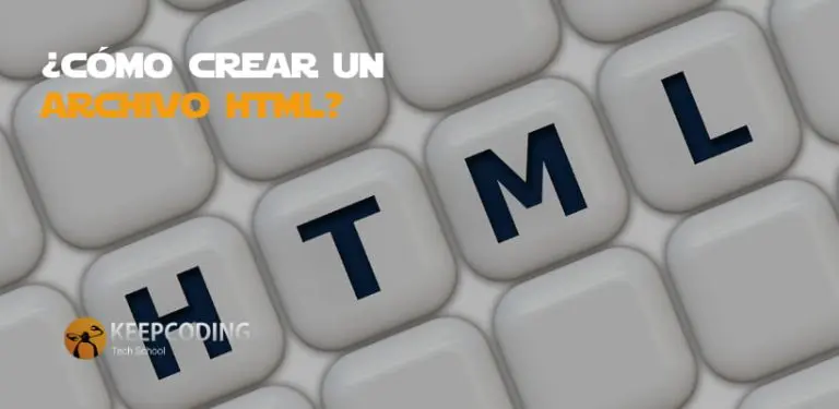 Aquí te explicaremos cómo. puedes crear un archivo HTML para tu desarrollo web
