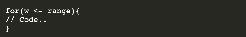 ¿Qué es y cómo se usa for loops en Scala? 1 for loops en scala