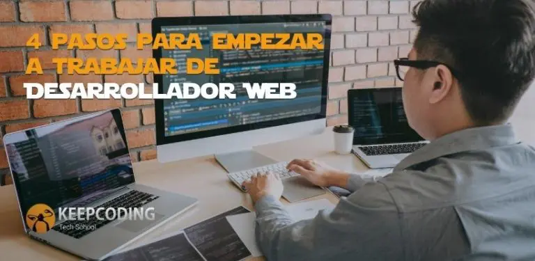 empezar a trabajar de Desarrollador Web