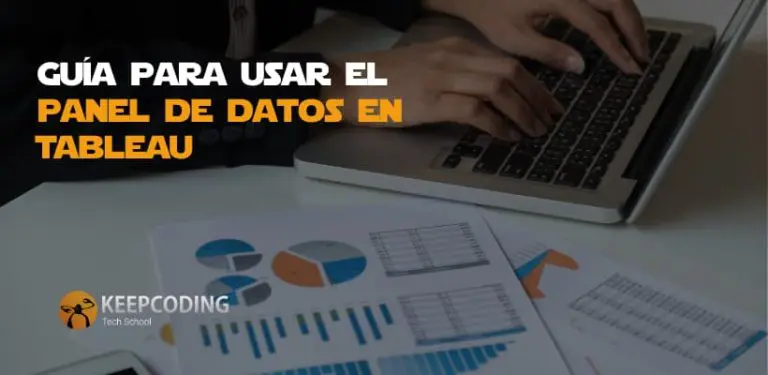 Guía para usar el panel de datos en Tableau