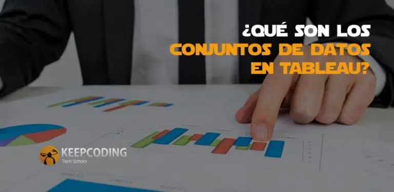 ¿Qué son los conjuntos de datos en Tableau?