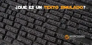 Qué es un texto simulado
