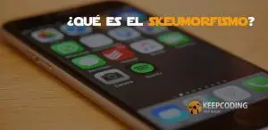 qué es el skeumorfismo