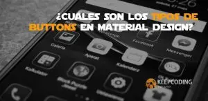 Cuáles son los Tipos de buttons en material design