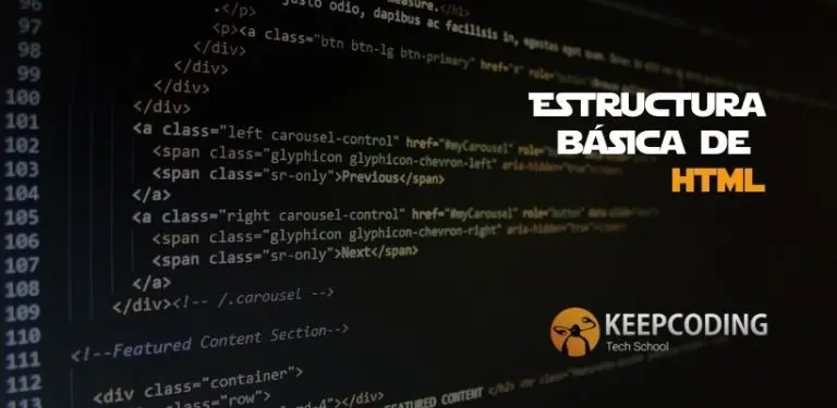Estructura básica de HTML