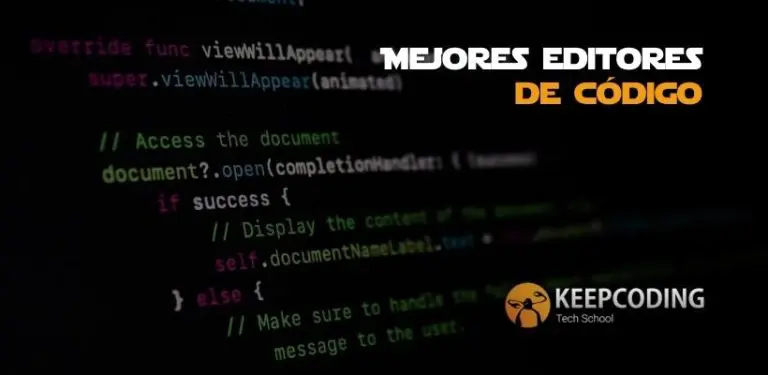 Mejores editores de código