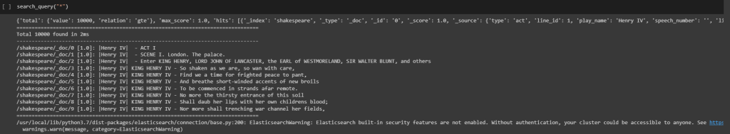 tipos de búsqueda en ElasticSearch