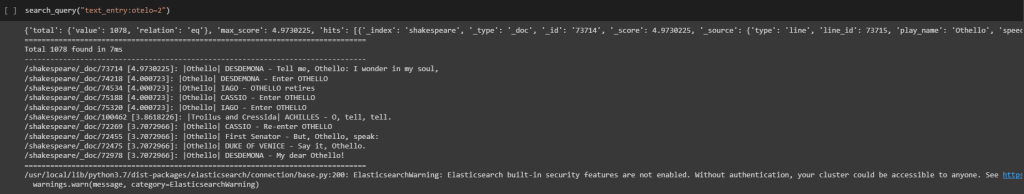 tipos de búsqueda en ElasticSearch