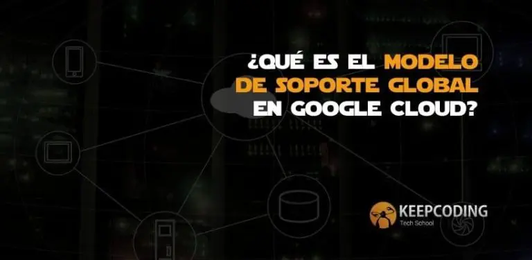 ¿Qué es el modelo de soporte global en Google Cloud?