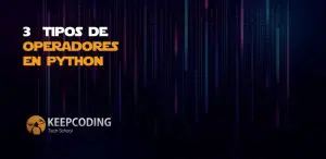 3 tipos de operadores en Python