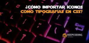 importar iconos como tipografías en css