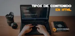 Tipos de contenido en HTML