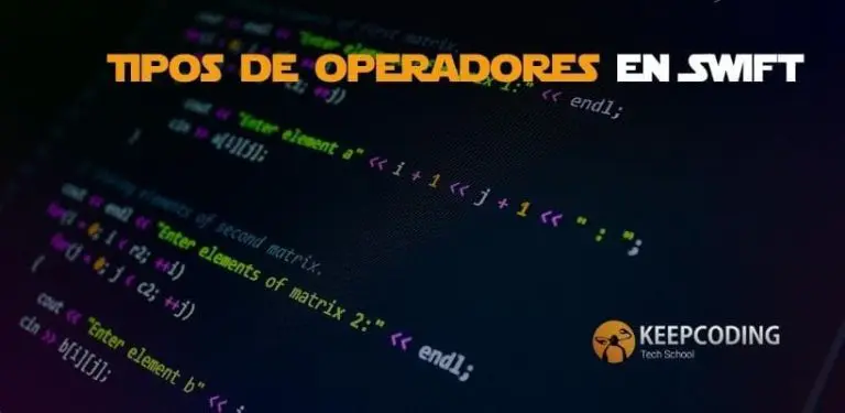 Tipos de operadores en Swift