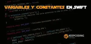 Variables y constantes en Swift