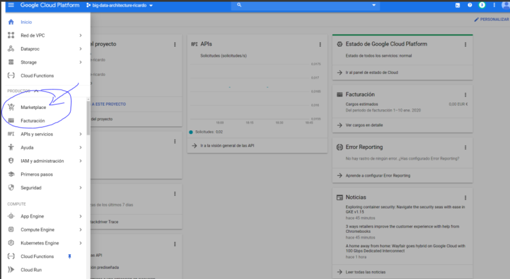 Ejemplo de Kafka en GCP con Flume 1 Kafka en GCP con Flume