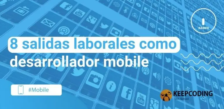salidas laborales como desarrollador mobile