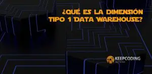 ¿Qué es la dimensión tipo 1 Data Warehouse?