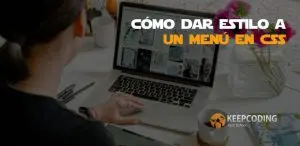 dar estilo a un menú en css