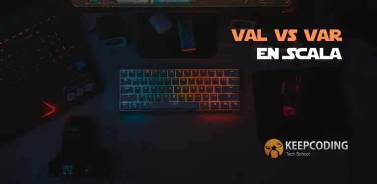 val vs var en Scala