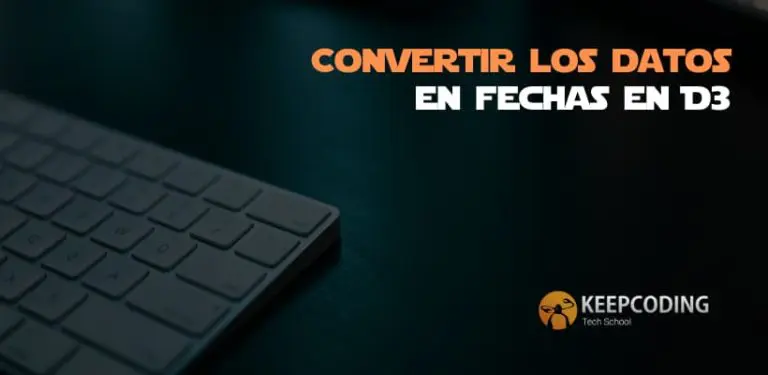 Convertir los datos en fechas en D3