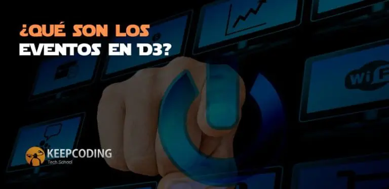 ¿Qué son los eventos en D3?