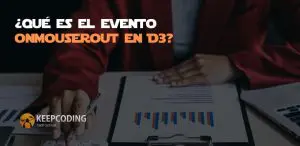 ¿Qué es el evento onmouserout en D3?