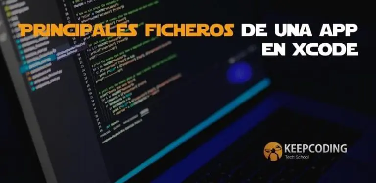 Principales ficheros de una app en Xcode