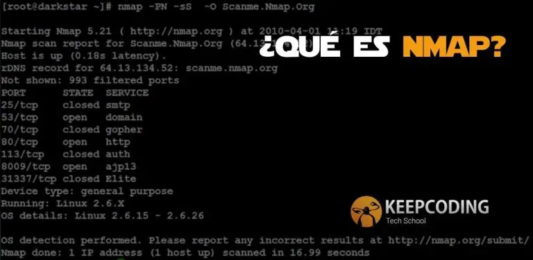 Qué es Nmap
