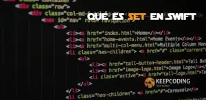Qué es un set en Swift