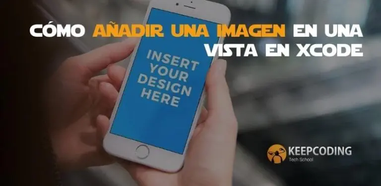 cómo añadir una imagen en una vista en Xcode