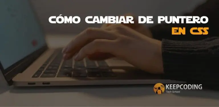 cómo cambiar de puntero en css