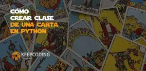 Cómo crear clase de una carta en Python