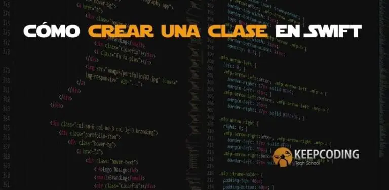 cómo crear una clase en Swift
