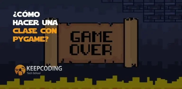 Cómo hacer una clase con Pygame