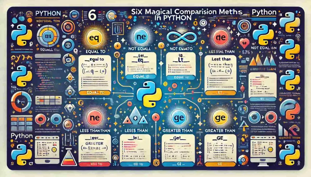 6 métodos mágicos de comparaciones en Python 1 comparaciones en Python