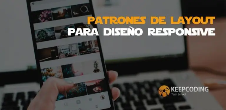 patrones de layout para diseño responsive