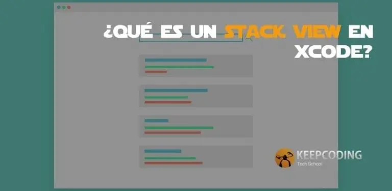 qué es un stack view en Xcode
