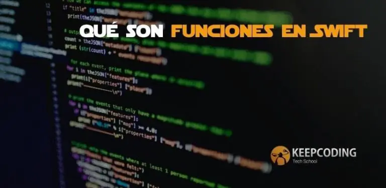 qué son funciones en Swift